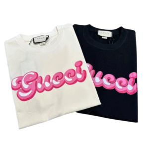 GUCCI Embroidered Logo T-shirt