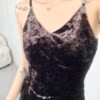 ALEXANDER WANG x Guess Crushed Velvet Top