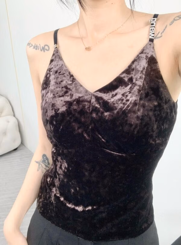 ALEXANDER WANG x Guess Crushed Velvet Top ALEXANDER WANG x Guess Crushed Velvet Top