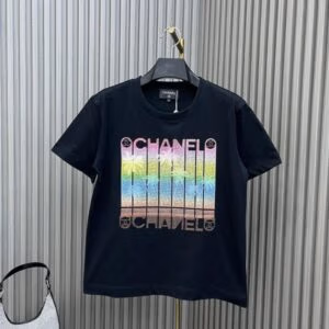 CHANEL Signature Printed Cotton Shirt