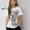 DIOR Floral Tropical Print T-Shirt