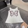 MIU MIU Butterfly Print T-Shirt