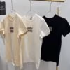 MIU MIU Knitted Alphabet Graphic Tee