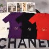 CHANEL Casual Puff Sleeve T-Shirt