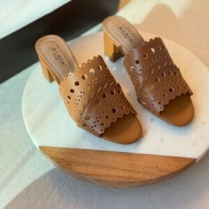 ALAIA Platform High Heel Sandals