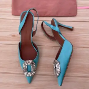 AMINA MUADDI Cloth Heels