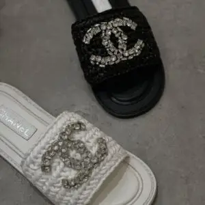 CHANEL Signature Logo Sandal