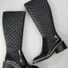 CHANEL Lambskin Boots