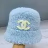 CHANEL Tweed Bucket Hat