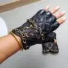 CHANEL Signature Quilted Leather Gloves