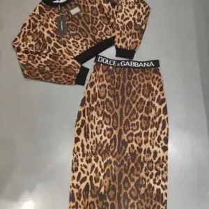 D&G Print Stretch Top