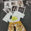 Dolce & Gabbana Majolica Print T-Shirt & Shorts Set