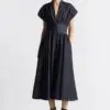 DIOR Cotton Denim Midi Skirt