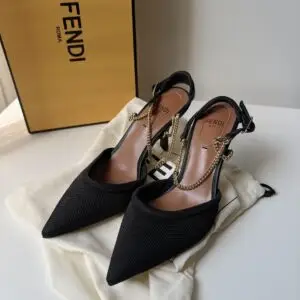 FENDI Elegant High Heel Sandals