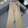 FENDI Men's Loose Wide-Leg Baggy Track Pants