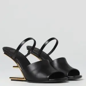 FENDI First Leather High Heel Sandals