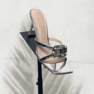 GIANVITOROSSI Women's High Heel Slippers