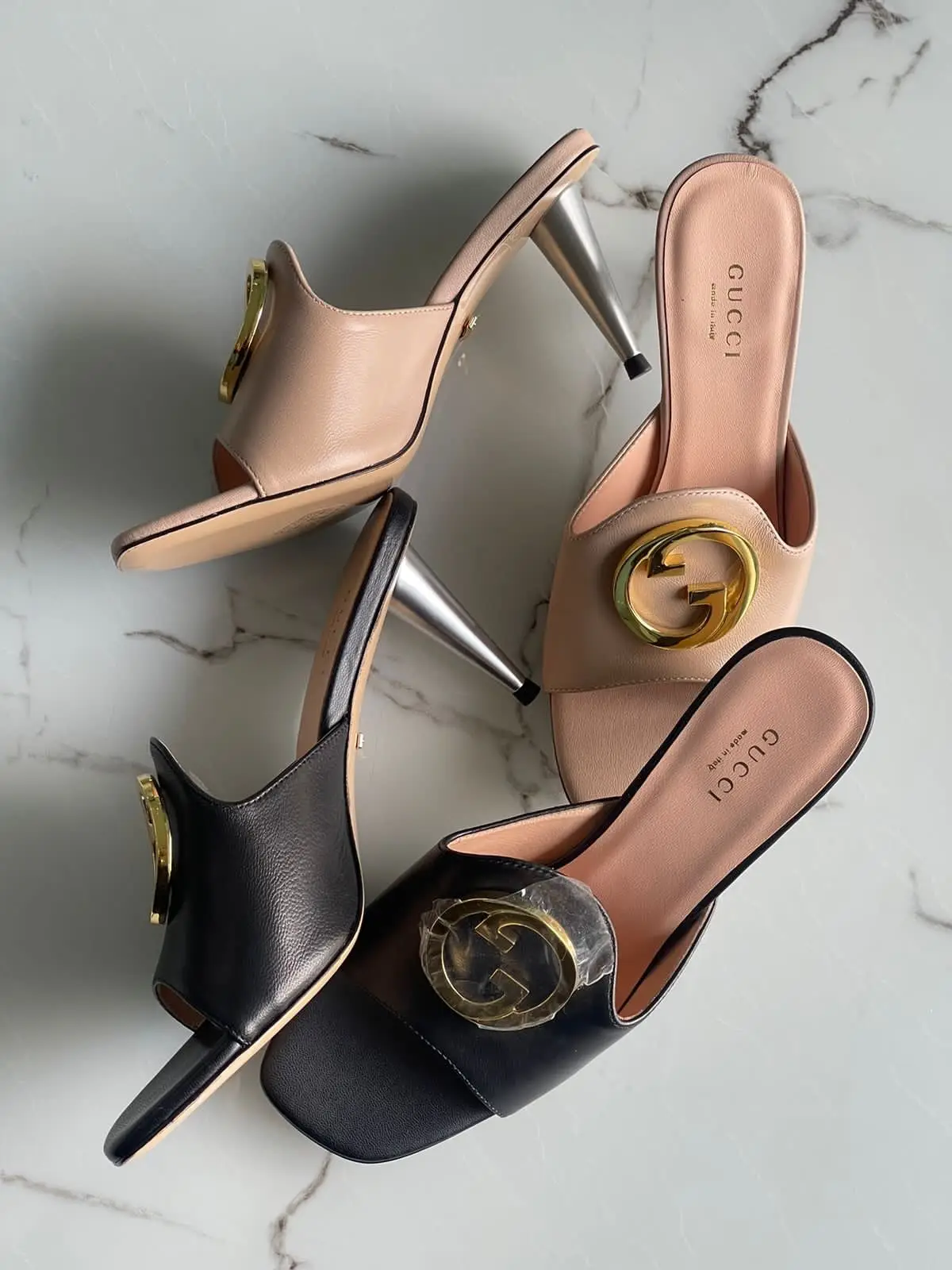 GUCCI Interlocking G Slide Sandals GUCCI Interlocking G Slide Sandals