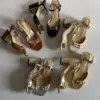 GUCCI Logo High Heel Sandals