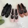 HERMES Leather Shoes