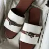 HERMES Leather Sandal