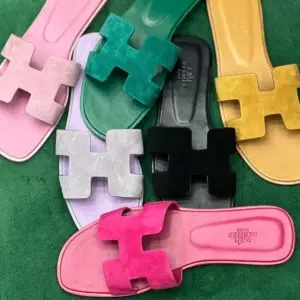 HERMES Cartoon Oran Flip Flops