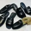 HERMES Chunky Heel Slippers