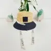 L OE WE Wide Brim Bow Sun Hat