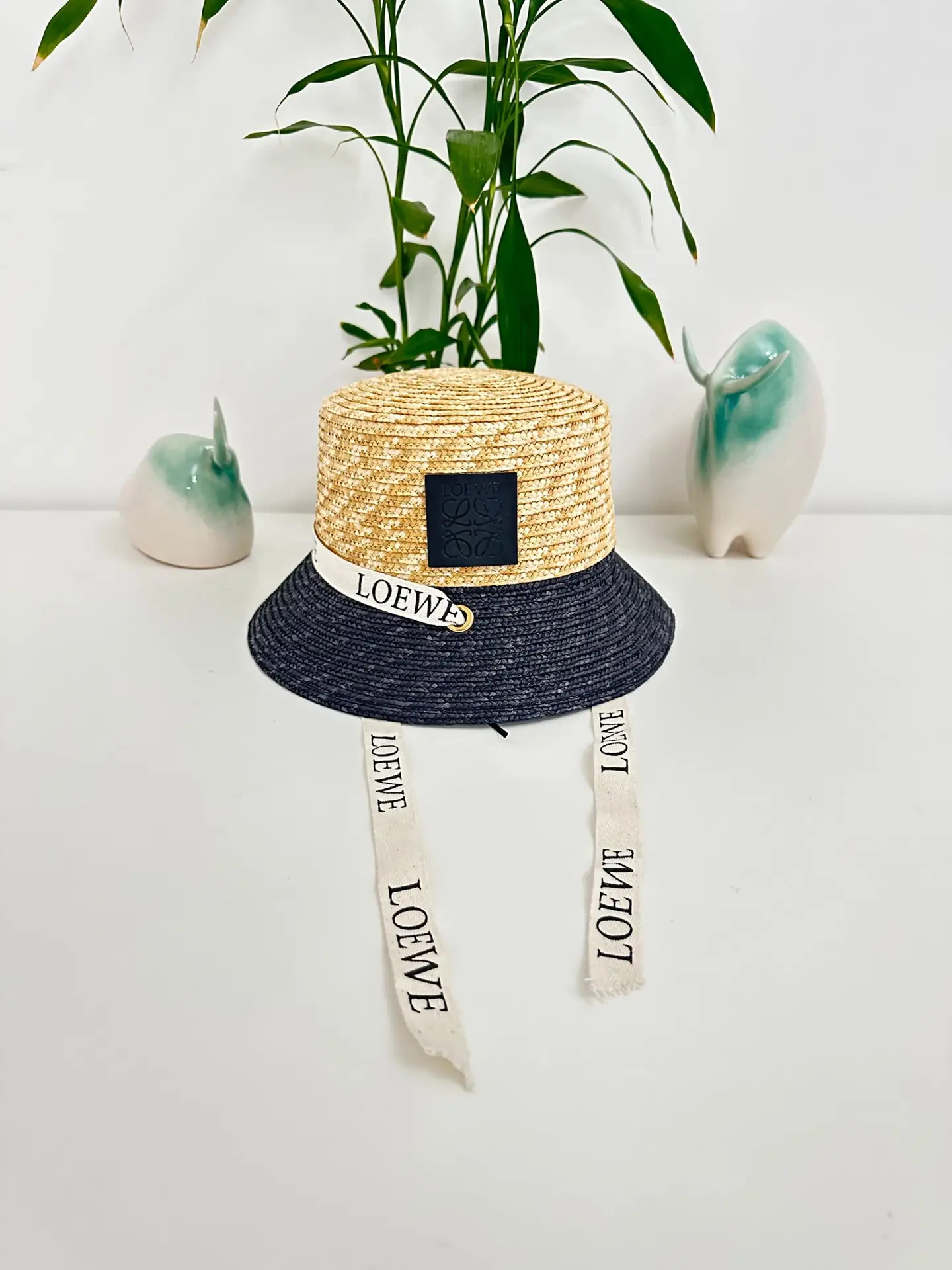 L OE WE Wide Brim Bow Sun Hat L OE WE Wide Brim Bow Sun Hat