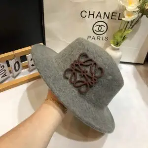 L.O.E. WE Wool Felt Fedora Hat