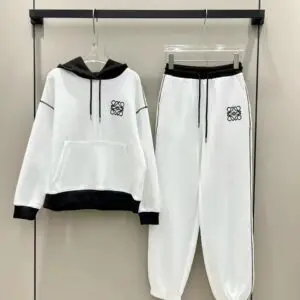 L OE WE Contrast Color Hoodie