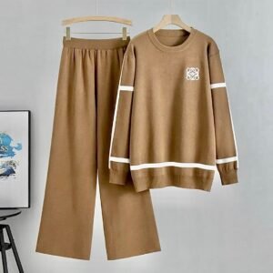 L OE WE Women's Casual Autumn Winter Set