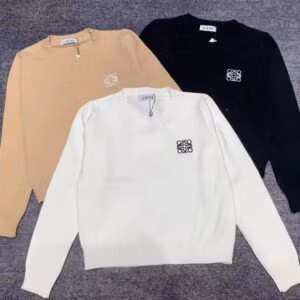 LOEWE Embroidered Logo Sweatshirt