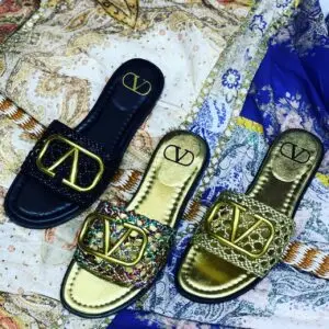 Louis Vuitton Signature Logo Sandal