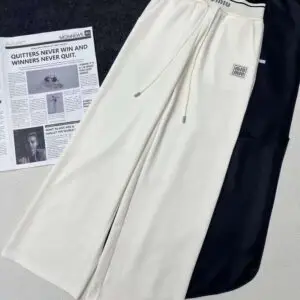 MIU MIU Straight Fit Mid-Rise Luxury Joggers