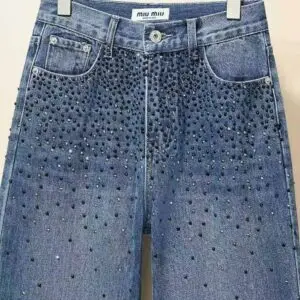 MIU MIU Mankind Crystal Jean