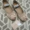 MIU MIU Satin Ballet Flats
