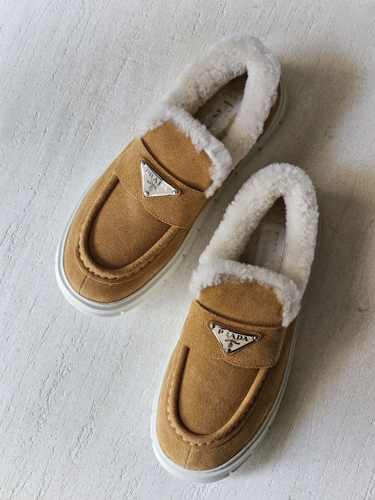 PRADA Suede Loafers PRADA Suede Loafers