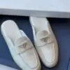 PRADA Leather Mules