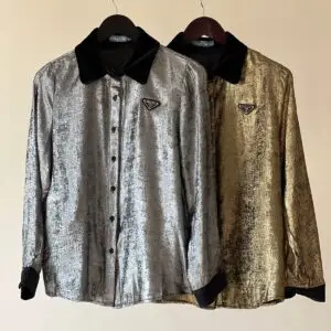 PRADA Men's Shirt Triangle Label Badge Trim
