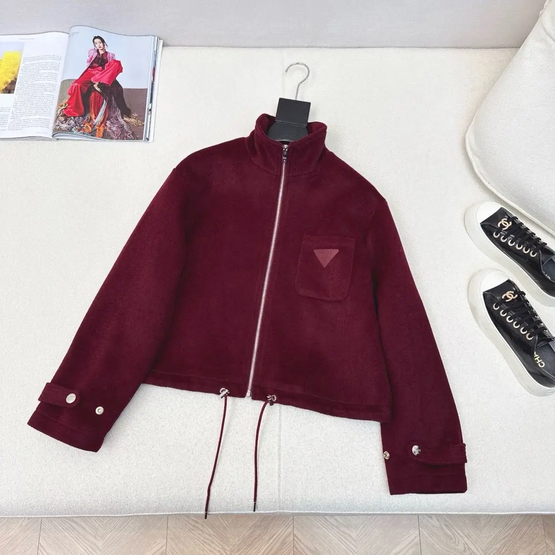 Prada Re-Nylon Bomber Jacket Prada Re-Nylon Bomber Jacket