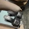 PRADA Soft Padded Nappa Leather Sandals