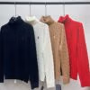 Ralph Lauren Cable-Knit Turtleneck Sweater