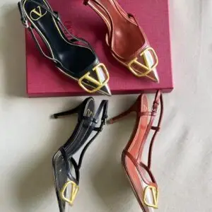 Valentino Studded Heel Sandals