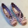 Valentino Rockstud Ballerina Flat