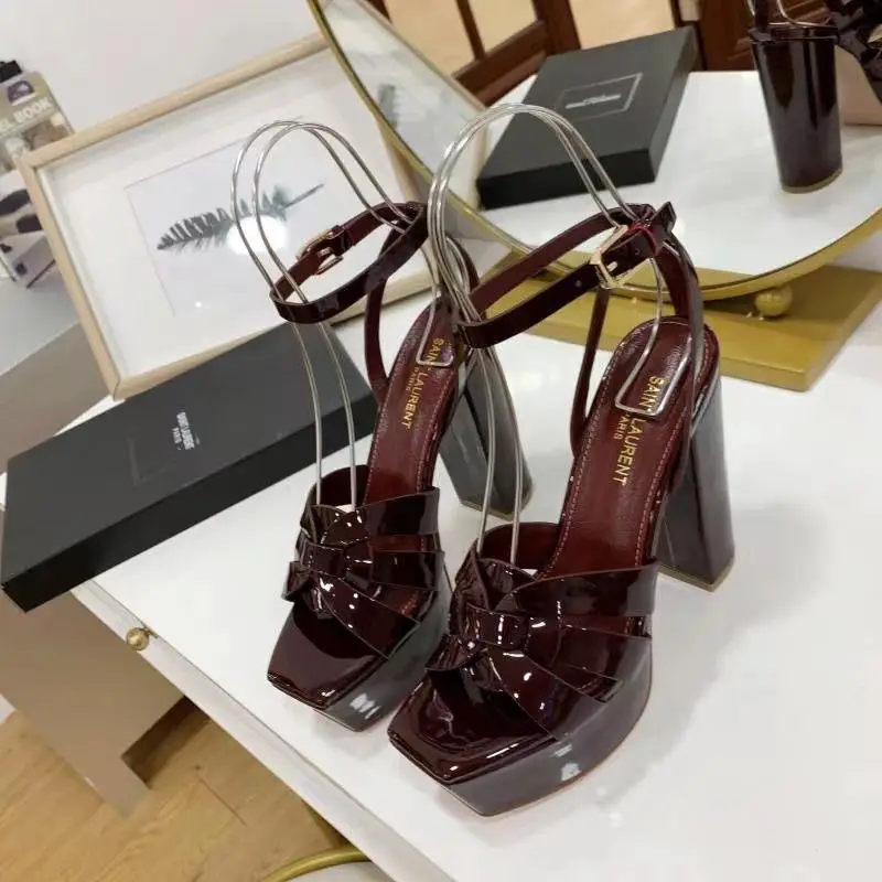 YSL Tribute Platform Sandals YSL Tribute Platform Sandals