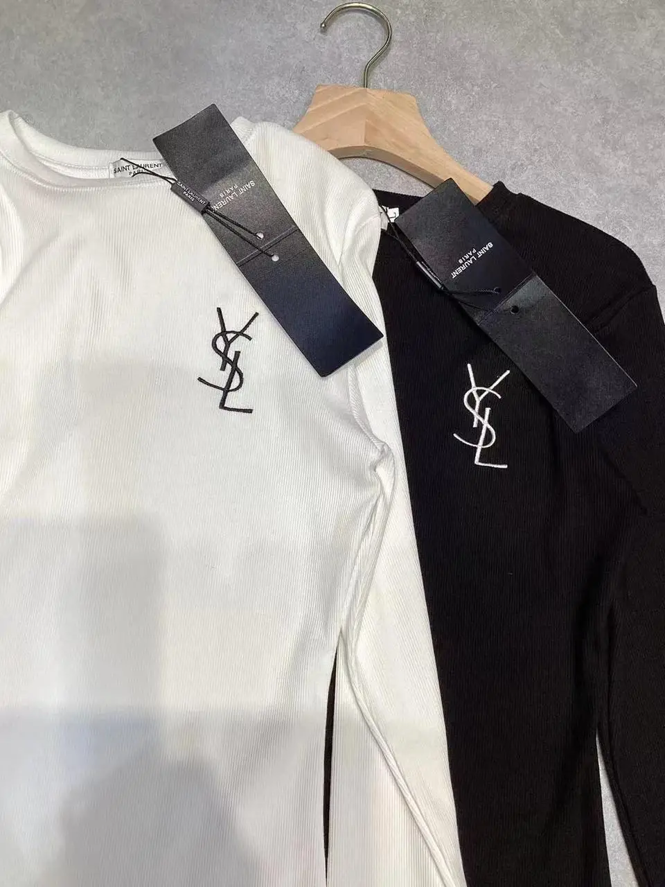 YSL Logo Print T-Shirt YSL Logo Print T-Shirt