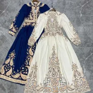 ZIMMERMAN Vintage Print Long Gown