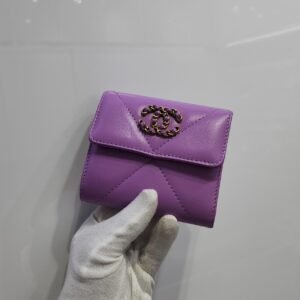 Chanel Round Zipper Coin Case