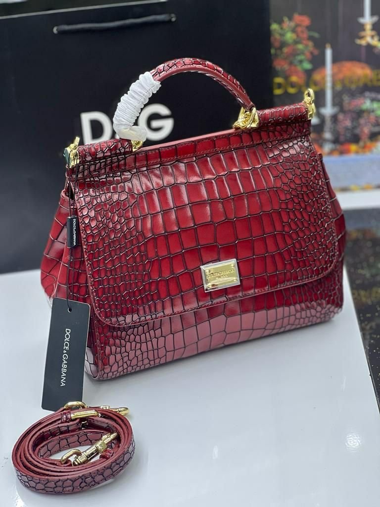 Dolce & Gabbana Large Sicily Leather Handbag Dolce & Gabbana Large Sicily Leather Handbag